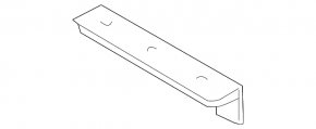 Брызговик подкрылка передний левый Subaru Tribeca B10 08-14