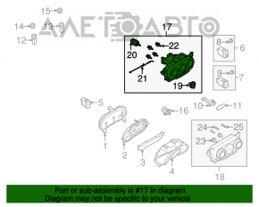 Управление климат-контролем ручное Mazda CX-7 06-09