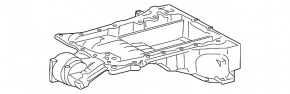 Полуподдон масляный Lexus GS350 GS450h 16-19 RWD, 2GR-FKS, 2GR-FXS