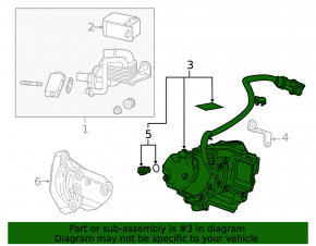 Компрессор кондиционера Chevrolet Volt 11-15