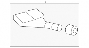 Senzor de presiune a roților Acura MDX 14-20 315mhz