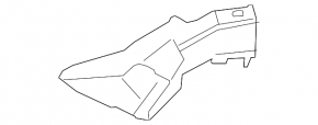 Воздуховод охлаждения тормозов правый BMW 4 F32/33/36 14-20