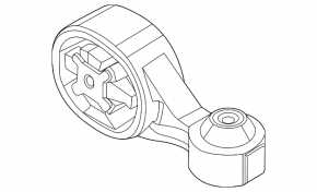 Подушка двигателя центральная Nissan Altima 19-24 2.5