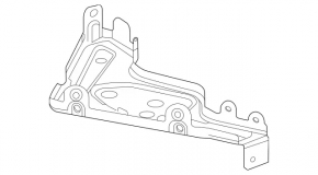 Suport compresor suspensie pneumatică Mercedes X167 GLS 450 580 20-26