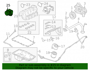 Дроссельная заслонка Ford Mustang mk6 15-17 5.0