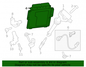 Calculator ECU motor Land Rover Range Rover Velar 18-23 2.0T AJ200