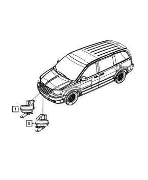 Semnal stânga Dodge Grand Caravan 11-20 scăzut
