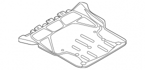 Защита двигателя Audi A3 22-26