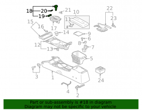 Ручка КПП Mitsubishi Galant 04-12