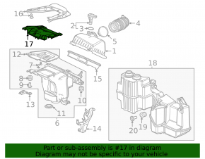 Воздуховод на воздухоприемник Honda Civic XI FE/FL 22-26 2.0