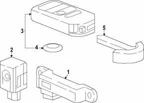 Keyless Buzzer Honda CRV 23-26