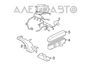Проводка моторная Mitsubishi Galant 04-05