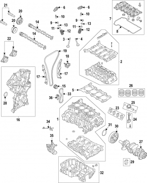 Шатун Hyundai Elantra 21-23 2.0 G4NS