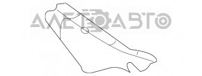 Крепление переднего бампера правое Toyota Yaris 07-12