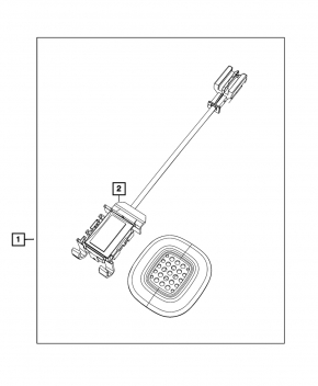 Microfon în tavanul Jeep Compass 17-