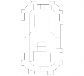 Comandă geam stânga Mercedes W213 E 17-23 caroserie neagră
