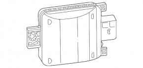 Senzor unghi mort (BSM) dreapta Volkswagen ID.4 23-25