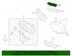 DASH WARNING LIGTH SENSOR DISPLAY Honda Accord 13-17