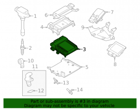 Unitate ECU computer motor Nissan Murano 25-26
