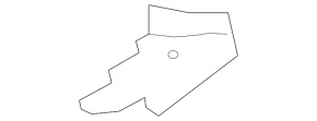 Накладка петли капота левая Infiniti G25 G35 G37 06-14