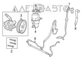 Pompă servodirecție Dodge Durango 11-15 5.7