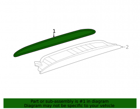 Стоп сигнал VW Touareg 11-17