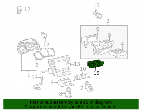 Кнопки открытия лючка бензобака и багажника Lexus GS350 GS450h 06-11 черные