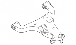 Braț de control inferior, față stânga, Infiniti QX56 QX80 10-20