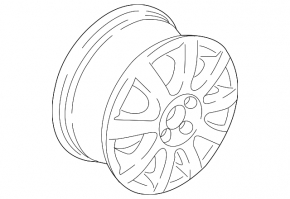 Диск колесный R16 x 6.5J ET46  VW Jetta 22-26 легкая бордюрка