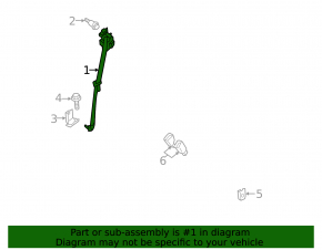 Ремень безопасности 3 ряд левый Infiniti QX60 15-20 черный