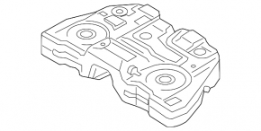 Топливный бак Lincoln MKZ 13-16 2.0, hybrid FWD