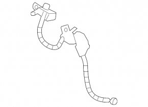 Furtun de frână față stânga pentru Ford F-150 15-20