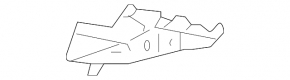 Suport far dreapta Lexus ES250 ES300h ES350 19- mic