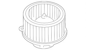 Motorul ventilatorului de încălzire pentru Hyundai Santa FE Sport 13-18, nou, original