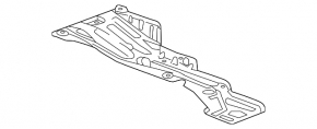 Защита двигателя правая Chevrolet Malibu 16-23