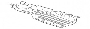 Защита днища левая Ford Explorer 20-25 2.3T