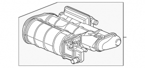 Канистра с углем абсорбер голая Acura MDX 14-20 3.5