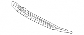 Защита переднего бампера Audi A6 C8 19-25