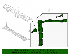Ocular stâng pentru Toyota Grand Highlander 24-26