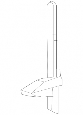 Планка замка капота Toyota Sequoia 08-09