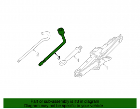 Ключ балонный гаечный Acura MDX 07-13