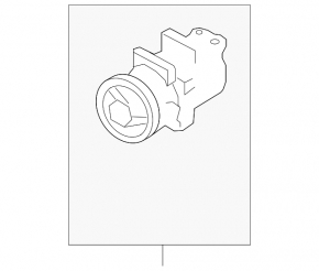 Compresor de aer condiționat Nissan Rogue 08-15