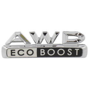 Эмблема надпись AWD ECO BOOST двери багажника Lincoln MKX 16-