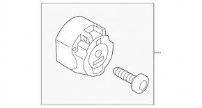 Розетка фаркопа VW Touareg 11-14