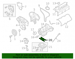 Маслоотражатель Nissan Maxima A36 16- 3.5 VQ35DE