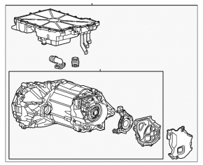 Электродвигатель задний Volkswagen ID.4 22-23 RWD