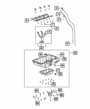 Injector de ulei motor Jeep Grand Cherokee WL 22-26 2.0T PHEV