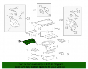 Пенопласт под инструмент Lexus IS200 IS300 99-05