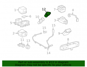 Прикуриватель, USB и AUX центральной консоли Toyota Avalon 13-18