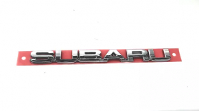 Эмблема надпись SUBARU двери багажника Subaru b9 Tribeca